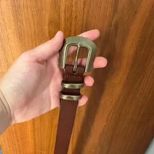 NWT‎ BANANA REPUBLIC ANGOLO LEATHER BELT Angolo Leather Belt | Parallel main image 2